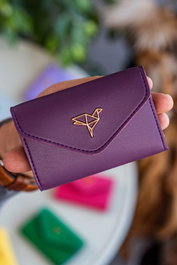 Zoozie Bags Cartera de Mujer Damson Red en Piel PU